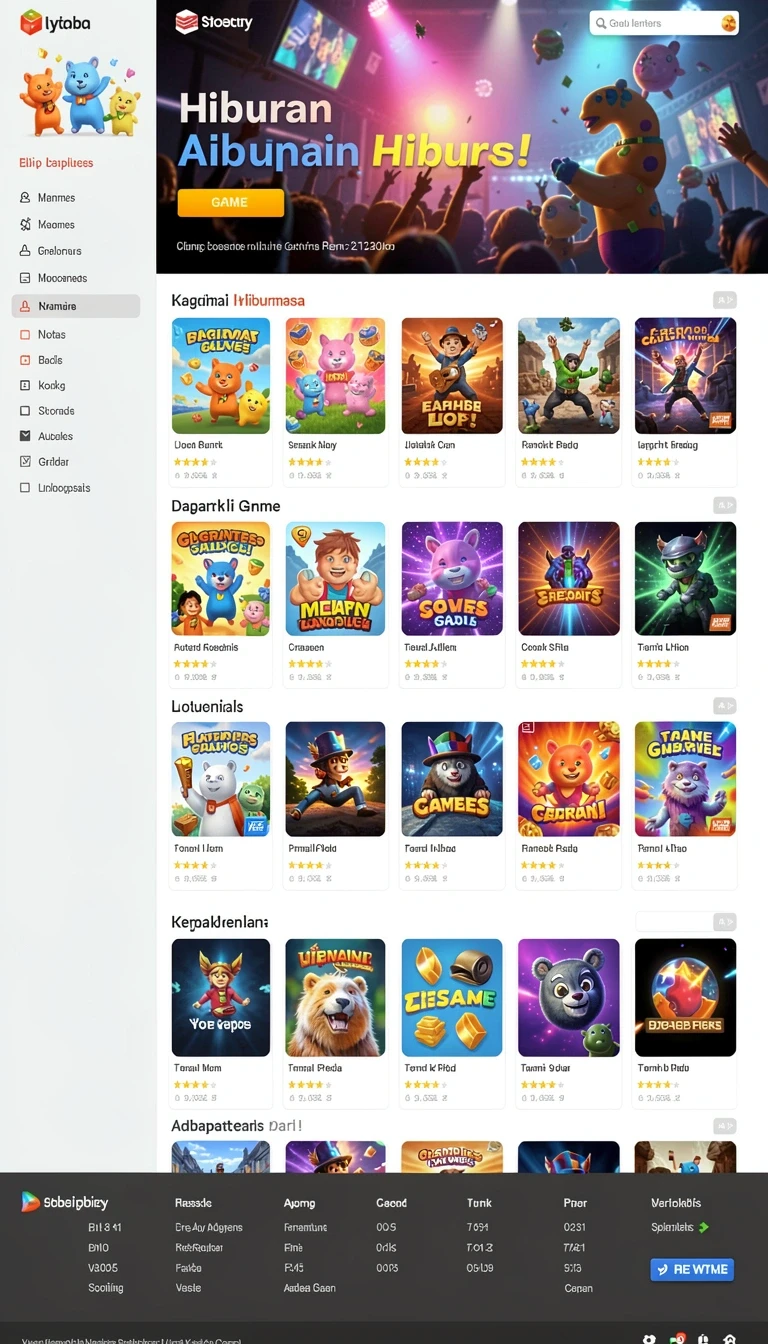 Beragam pilihan permainan menarik dalam aplikasi Download gacor22 APK untuk Android.